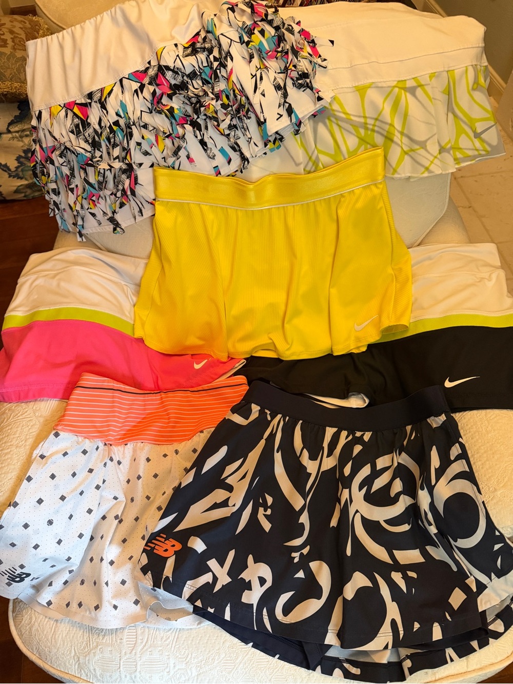 Nike and New Balance Women’s Skorts 7 in total in various colors and styles